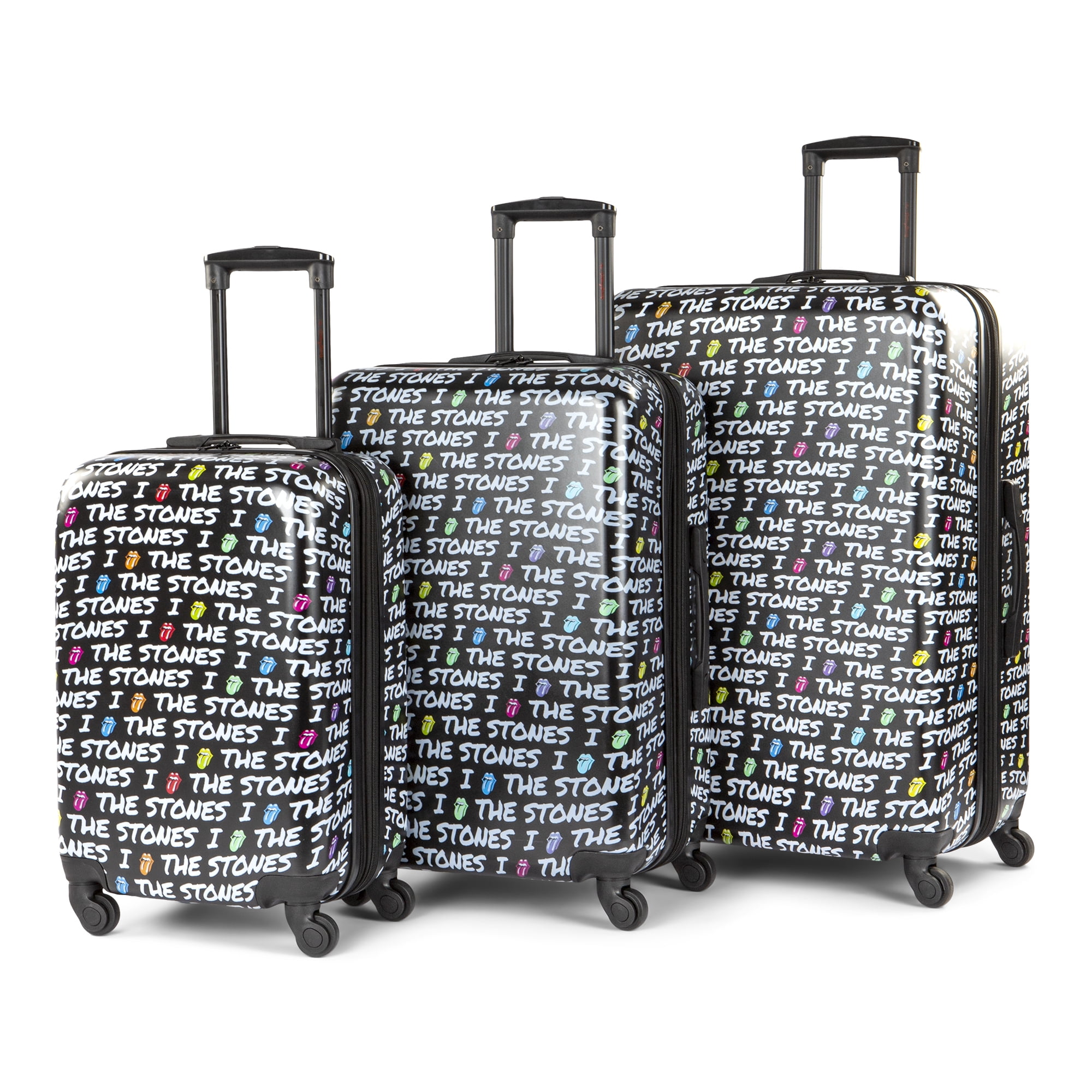 The Rolling Stones - Stray Cat Blues 3 piece Luggage set - Multi Color ...