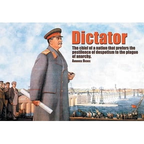 Dictator- Fine Art Canvas Print (20" x 30")