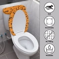 thumbnail image 4 of HELLHERO Smiley Pumpkin Bathroom Set Toilet Seat Protector Set of 2 Comfortable and Practical Holiday for Bathroom Supplies, Soft, 4 of 8