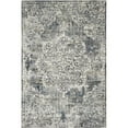 thumbnail image 1 of HomeRoots 353002 5 ft. 3 in. x 7 ft. 7 in. Polyester Ivory Area Rug, 1 of 1
