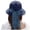 Navy, variant on Summer Wide Brim Sun Hat for Beach Travel Visor Mud Hens Hats