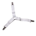 thumbnail image 1 of Sujetadores de sábanas ajustables pinzas de sujeción de esquina correas de banda elástica 2 piezas Methold JJ14322-02, 1 of 4