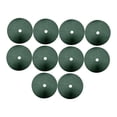 thumbnail image 2 of S SERENABLE 10Pcs Weed Barrier Mats Plant Covers Round Thickened Portable Breathable Tree Protector Mats Mulch Rings for Garden Gardening Dark Green, 2 of 9