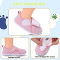 thumbnail image 2 of JOINFREE Baby Boys Girls First Walking Shoes Infant Slip On Sneakers Crib Shoes, 2 of 6