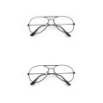 thumbnail image 1 of Guardurnaity Gafas de sol Novedad de moda Vibrante Durable Mano de obra fina Nuevo estilo Diseño único Gafas redondas Negro + Blanco Negro + Blanco 2piezas, 1 of 6