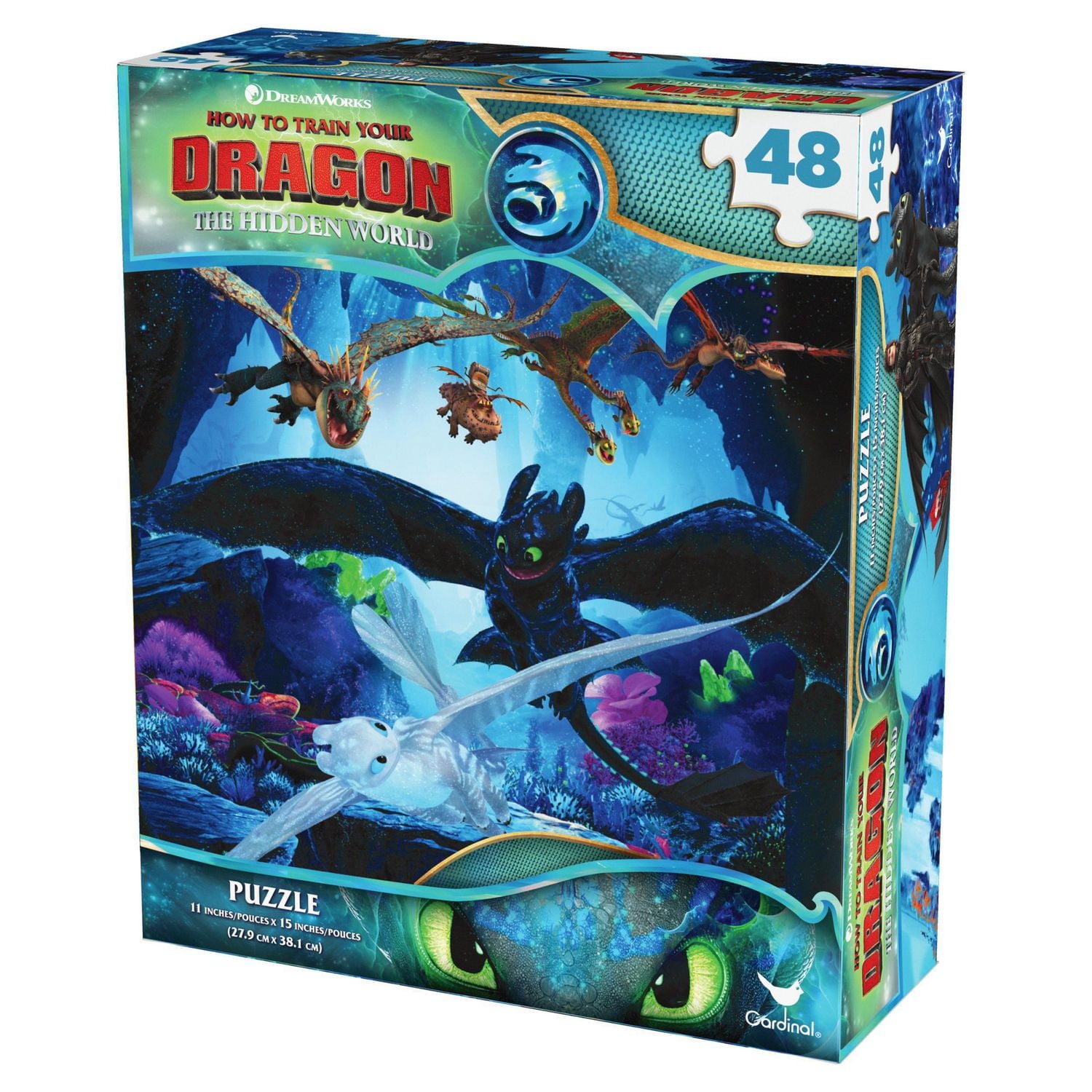How to Train Your Dragon 48-Piece Puzzle, for Families and Kids Ages 4 and up