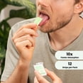 thumbnail image 5 of STRYPE Energy Strips | Instant Caffeine in a Strip | 80mg of Caffeine per Serving | Portable Caffeine + Breath Strips | Zero Calories & Zero Sugar | Spearmint | 12 Strips per Pack, 5 of 5