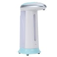 thumbnail image 1 of Dispensador automático de jabón sin contacto con sensor de líquido para el baño del hogar, color azul, 1 of 14
