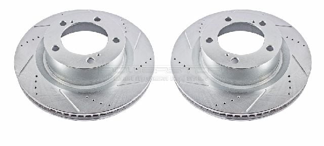 OE Replacement for 2007-2017 Toyota Tundra Front Disc Brake Rotor Set