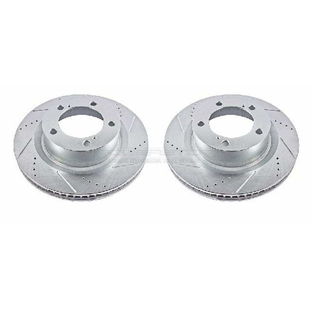 OE Replacement for 2007-2017 Toyota Tundra Front Disc Brake Rotor Set