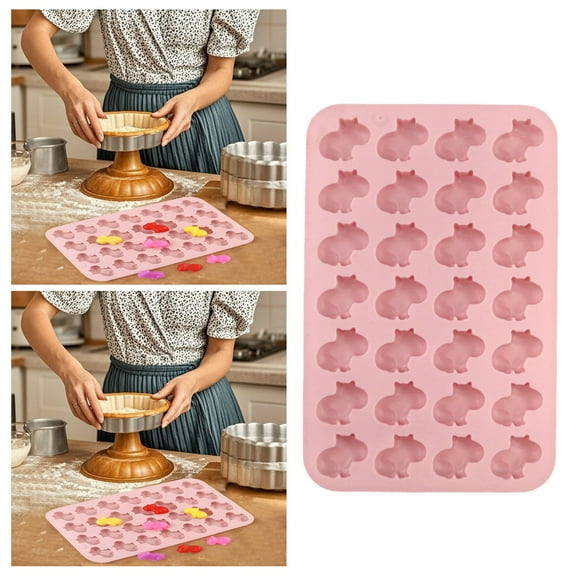 Funny Capybara Ice Silicone Moulds for Baking Chocolate and Party Ideal for Unique Themed Events and Giving