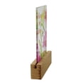 thumbnail image 3 of Ganz Message Desk Plaque - One Glass Sign In Wooden Base 4.5 Inch, Glass - Flowers Er73182 Kind, 3 of 3