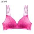 thumbnail image 1 of Sujetador de mujer Hollow Sexy Bralette Ropa interior inalámbrica transpirable, Rojo, 38 / 85AB tholdsy AP001128-08, 1 of 7