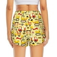 thumbnail image 4 of Goofa Funny Construction Vehicles Printed Women 2 in 1 Running Shorts,Quick Dry Athletic Workout Shorts,High Waisted Athletic Shorts with Liner Pockets-Large, 4 of 9