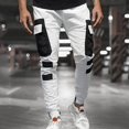 thumbnail image 3 of Pantalones cargo casuales Pantalones de jogging Joggers Pantalones de chándal de combate Pantalones, 3 of 4