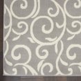 thumbnail image 4 of Nourison Grafix Floral Grey 8'6" x 12' Area Rug, (9x12), 4 of 8