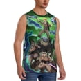thumbnail image 2 of Poster Ghostbusters Men's Tank Top Lightweight Summer Sleeveless Tee Shirt Muscle Tank Tops Workout T-Shirts Casual Athletic Undershirts, 2 of 7