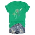 thumbnail image 4 of Ruyang Women's Sunflower Graphic T Shirts Short Sleeve Crewneck Summer Tops Casual Loose Plus Size Tee Shirts 2024 Trendy Clothes, 4 of 4