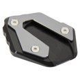 thumbnail image 1 of Aluminum Motorcycle Side Support Foot Extension Support Foot Pad (1 Piece - Black), 1 of 3