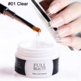 thumbnail image 1 of Gel de fibra para uñas rotas, gel de fibra de vidrio UV de seda de cristal extensible reparado, suministros de pegamento transparente para manicura artística BE1520 Tan Jianjun unisex, 1 of 2