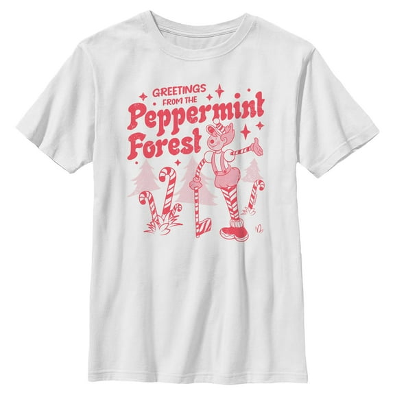 Boys Candy Land Greetings From the Peppermint Forest T Shirt