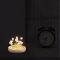 thumbnail image 3 of 1 juego de lámpara de noche DIY para dormitorio, lámpara de tulipán decorativa, lámpara de noche hecha a mano, herramientas de iluminación, 3 of 7