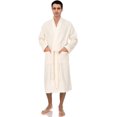 thumbnail image 4 of Men's Robe, Turkish Cotton Terry Kimono Bathrobe, 4 of 5