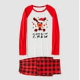 thumbnail image 2 of Cousin Crew Family Matching Christmas Pajamas with Festive Plaid Designs, Sizes NB to 6XL with Pet Outfit, 2 of 7