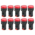 thumbnail image 1 of 10PCS Ad16 22ds Haute Luminosité Rouge LED Signal Lamp LED Témoin Lumineux pour l'Indication du Signalac / Dc110v, 1 of 14