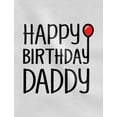 thumbnail image 4 of Tstars Boys Unisex Birthday Gifts for Dad Baby Boy Happy Birthday Daddy Cute Infant Dad's Gift B Day Birthday Party Baby Long Sleeve Bodysuit, 4 of 6