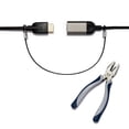 thumbnail image 1 of Cable Lock TetherTies, resistentes, para ordenadores, color negro, paquete de 10, 1 of 7
