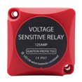 thumbnail image 4 of 12V 125AMP Voltage Sensitive Relay (VSR) Dual Battery Automatic Charging Relay Dual Smart Battery Isolator Fully Automatic with Emergency Override Ideal for ATVs, UTVs, RVs, Trucks, and Boats, 4 of 8
