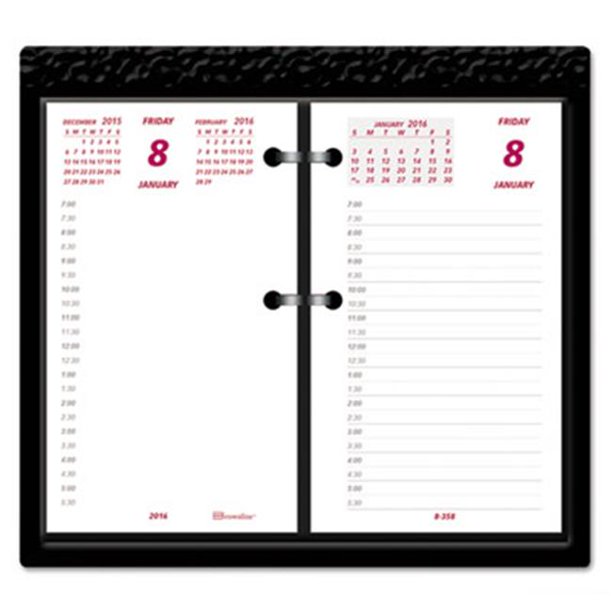 Rediform Office Products C2R 6 x 3.5 Daily Calendar Pad Refill, 2016