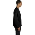 thumbnail image 4 of Champion Adult 50/50 Crewneck Sweatshirt, Black - Size Medium, 4 of 4