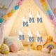 thumbnail image 4 of Decoraciones de Pascua, adornos de Pascua, regalos de Pascua Adorno de letra con orejas de conejo de madera de Pascua Letrero colgante de madera, 4 of 6