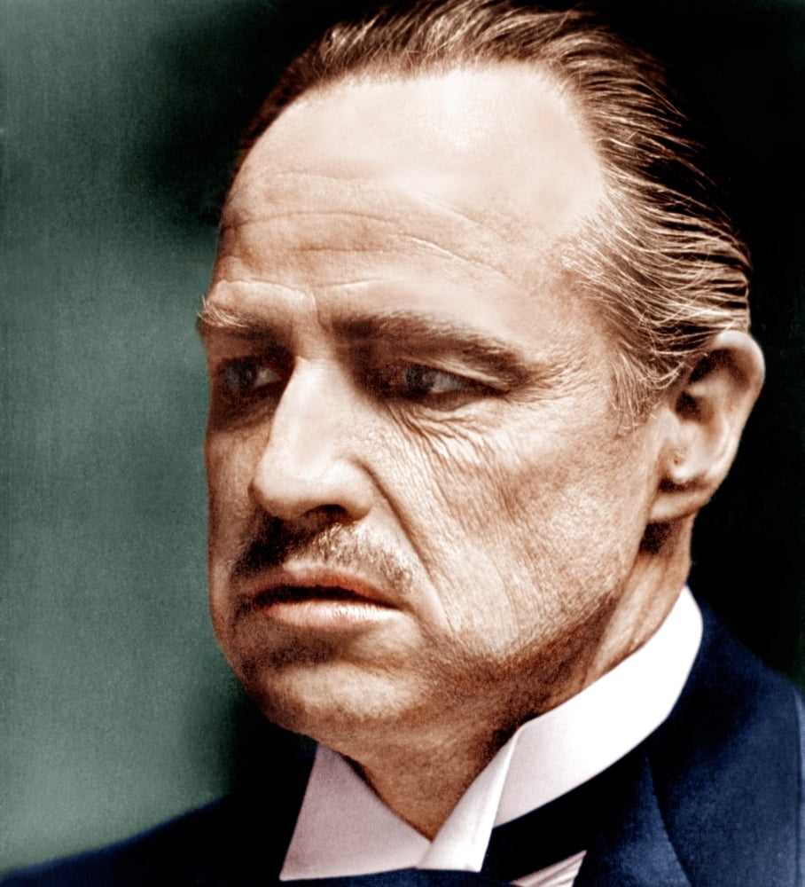 The Godfather Marlon Brando 1972 Photo Print (8 x 10) - Walmart.com