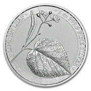 GERMANIA MINT 2022 Germania Linden Leaf 1 oz Silver Round BU