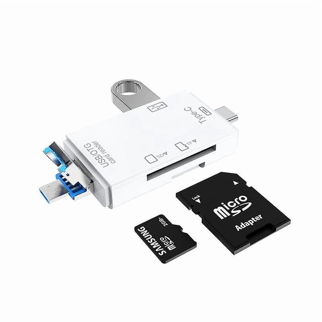 RYRA OTG Micro SD Card Reader USB 2.0 Card Reader For USB C Micro SD Adapter Flash