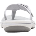 thumbnail image 3 of Sandalia Clarks Breeze Reyna Flip-Flop Plata 7, 3 of 7