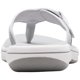 thumbnail image 3 of Sandalia Clarks Breeze Reyna Flip-Flop Plata 7, 3 of 7
