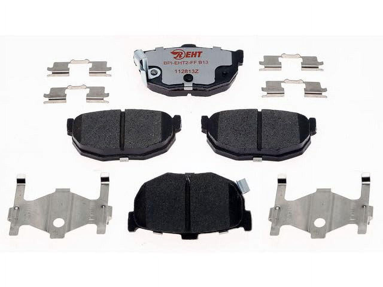 Raybestos EHT323H Enhanced Technology Friction Pads Brake Pad Set Fits select: 1985-1990 NISSAN MAXIMA, 1990-1992 NISSAN STANZA