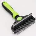 thumbnail image 1 of Pet Detangling Brush Dog & Cat Grooming Tool For Mats & Shedding Deshedding Comb Car Dog Accessories Dog Pannier Rear Dogs Accessories Fuseball Accessories Dog Food Pad Dog Accessories Sewing Barf, 1 of 4