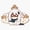1pcs, variant on Floating Fairy Game Companion Paimon Attack Up Leave It To Me Anime Slogan Decal For Switch Sticker
