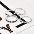 thumbnail image 6 of Latrodar Women Bohemian Vintage Stack Rings Above Knuckle Blue Rings Set Multicolor Reduced Price, 6 of 6