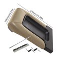 thumbnail image 3 of Cubierta de la caja del apoyabrazos de la consola central 19127365 PU para Cadillac Escalade EXT 2002-2003, 3 of 7