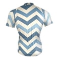 thumbnail image 4 of joogoo Navy Lines Pattern Men's Cycling Jerseys Mountain Bike Short Sleeve Tops XL, 4 of 7