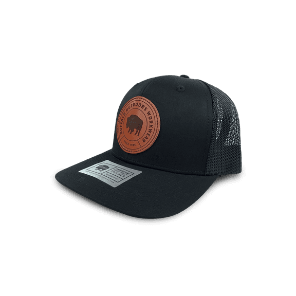 Buffalo Outdoors® Workwear Circle Patch Trucker Hat