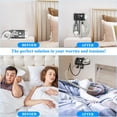 thumbnail image 4 of Wall Mount for CPAP Machine Compatible with ResMed AirSense 10 Lightweight Aluminum Design with Anti Slip Straps and Hose Management Hook Bedside Org, 4 of 7