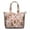 Poodle Dog And, variant on Poodle Dog and Flower Floral Travel Tote Bags for Women Carry On,Large Weekender Bags for Women Travel,Multi Functional Duffle Bag for Work,Shopping,Sports