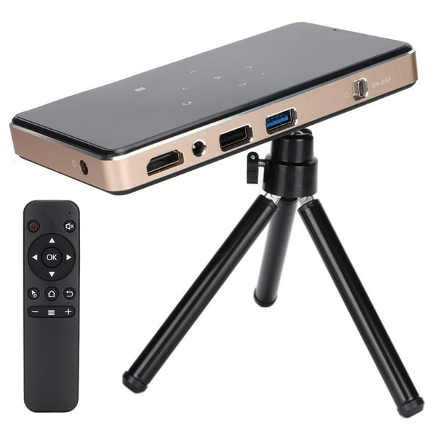 Mini Proyector Portátil Nikou Bluetooth DLP Proyector de Bolsillo